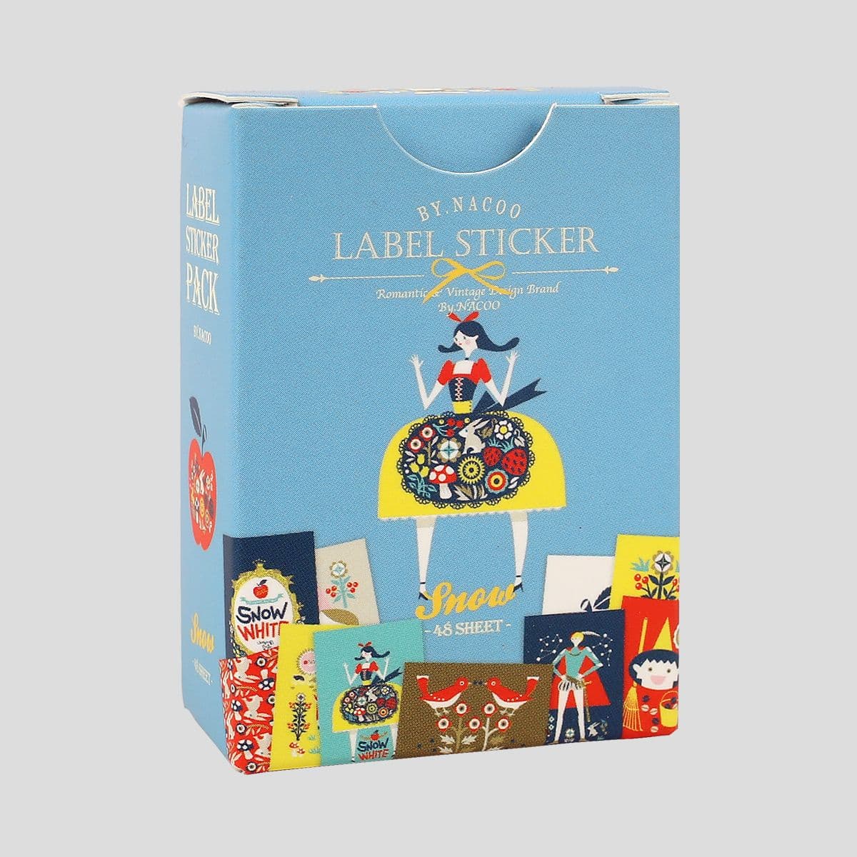 [バイナク]ラベルステッカーパック-15 スノー（チョンソ） 1