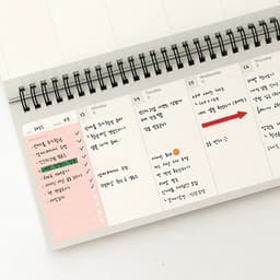 [ペーパーリアン]Brilliant weekly scheduler 6