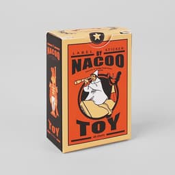 [バイナク]ラベルステッカーパック-23 トイ 1