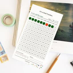 [ペーパーリアン]Goal Tracker - 100days 2