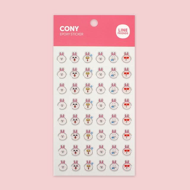 [LINE FRIENDS]LINE FRIENDS エポキシステッカー_コニー 1