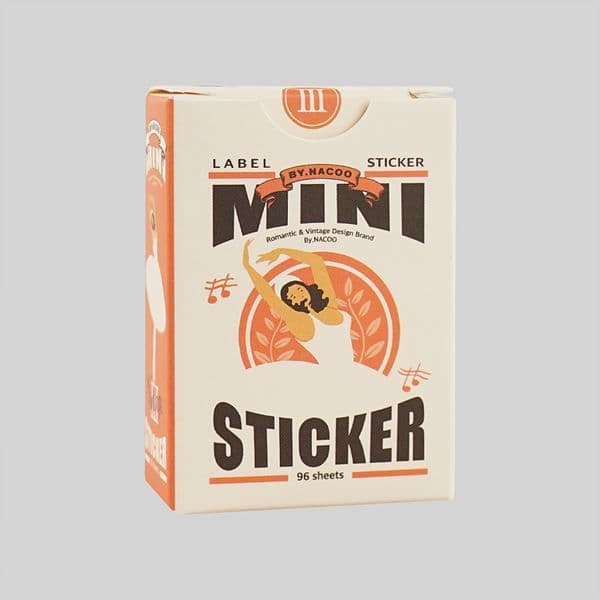 [バイナク]ミニステッカーパック-14 ヴィンテージ3 1