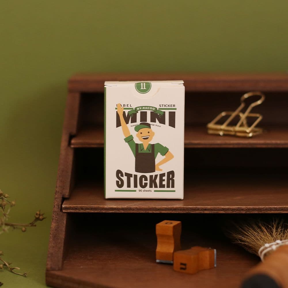 [バイナク]ミニステッカーパック-19 ヴィンテージ2 1