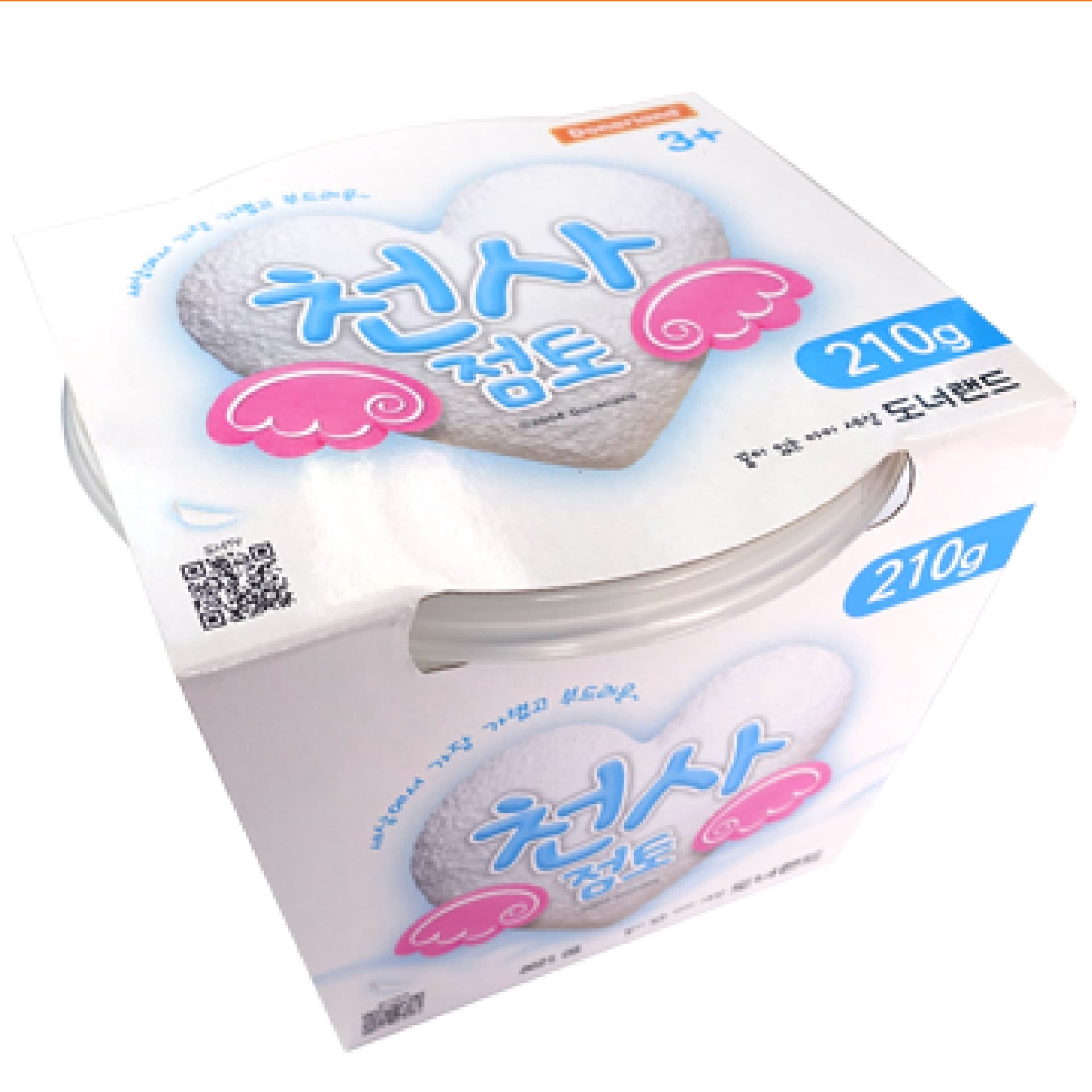 [ドナランド]天使粘土 バルク 210g ホワイト 1