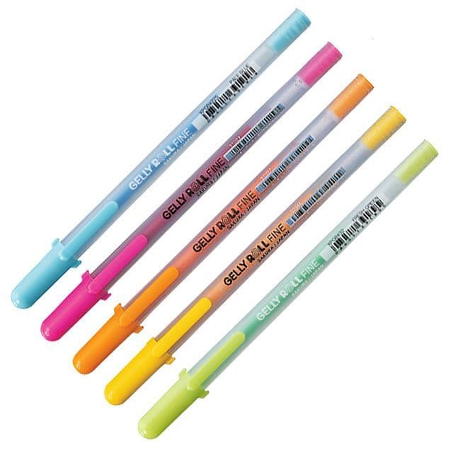 [サクラクレパス]Gelly Roll ゲルリール ファイン 0.6mm (12本 1束)