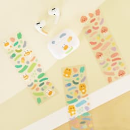 [カカオフレンズ]エイプリルシャワー コンフェッティステッカー 1