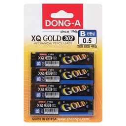[ドンア] シャープ芯 302 ゴールド 0.5mm 4本入りセット 3