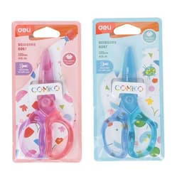 [デリ]コミコ 子ども用はさみ 半透明 (ランダム) 4