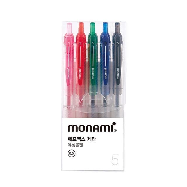 [모나미]FX-ZETA (FX-ZETA) 0.5mm 5色セット 1