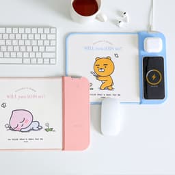[Kakao Friends]Kakao Friends デュアルワイヤレス充電マウスパッド 1
