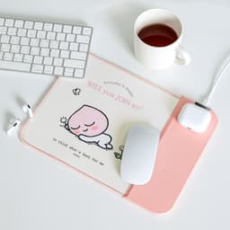 [Kakao Friends]Kakao Friends デュアルワイヤレス充電マウスパッド 4