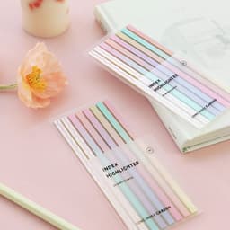[アイコニック]インデックス ロング ハイライターフラッグ 粘着テープ スティッキーメモ 3