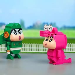 [キプリ]クレヨンしんちゃんシリーズ_しんちゃんガンダムロボットブロック 3