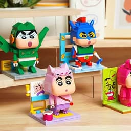 [キプリ]クレヨンしんちゃんシリーズ_しんちゃんガンダムロボットブロック 4