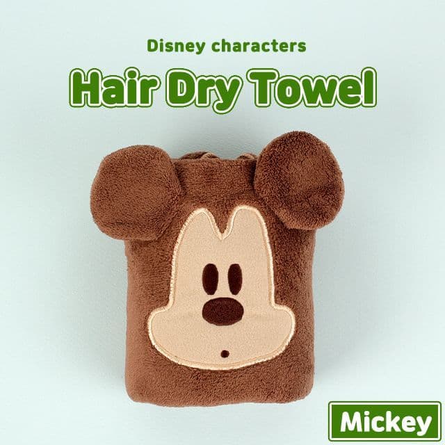 [Disney]ミッキーマウス ヘアドライタオル