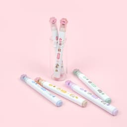 [ピンクフット]ニャンニャン蛍光ペン 6色セット 5