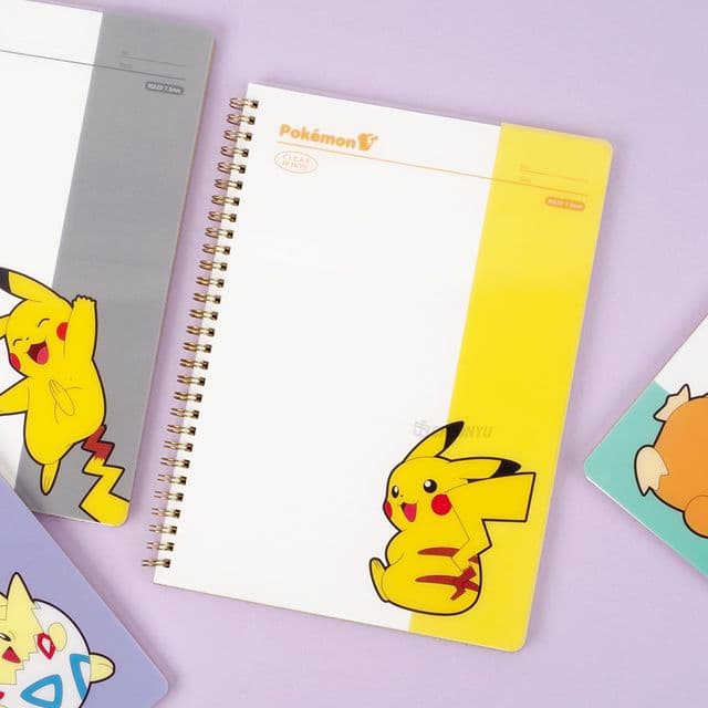 [ポケットモンスター]ポケモン B5 透明PPスプリングノート 1