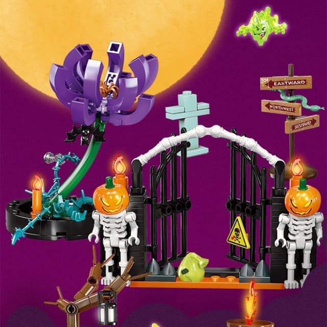 [トイズデイ]ハロウィンブロックセット（8個1セット）