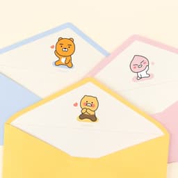 [カカオフレンズ]カカオフレンズ 横型封筒 3Pセット 2