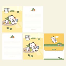 [フロムアンドトゥ]モンポート レターセット (4種 1セット) 4