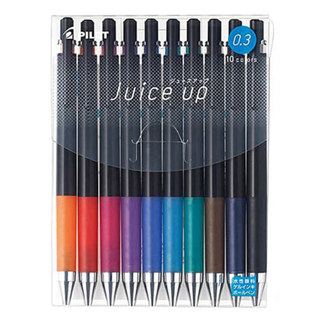 [パイロット]ジュースアップ ゲルインクボールペン 0.3mm 10色セット