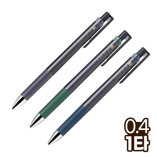 [パイロット]ジュースアップ ゲルインク クラシック グロッシーボールペン 0.4mm (5個 1打)