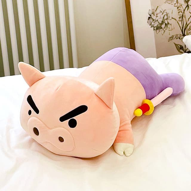 [クレヨンしんちゃん]しんちゃん ミニボディもちクッション ブリブリ大魔王 30cm