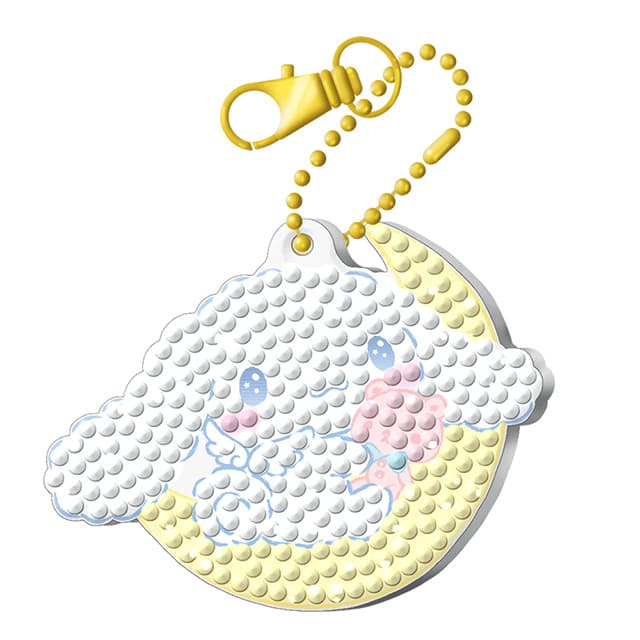 [サンリオ]サンリオ シナモロール ムーンライト ビーズ刺繍キーホルダー