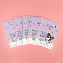 [クロミ]クロミ 横罫スプリングノート（5個入） 5