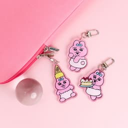 [パンツうさぎ]パンツうさぎ アクリル全身型キーリング 3