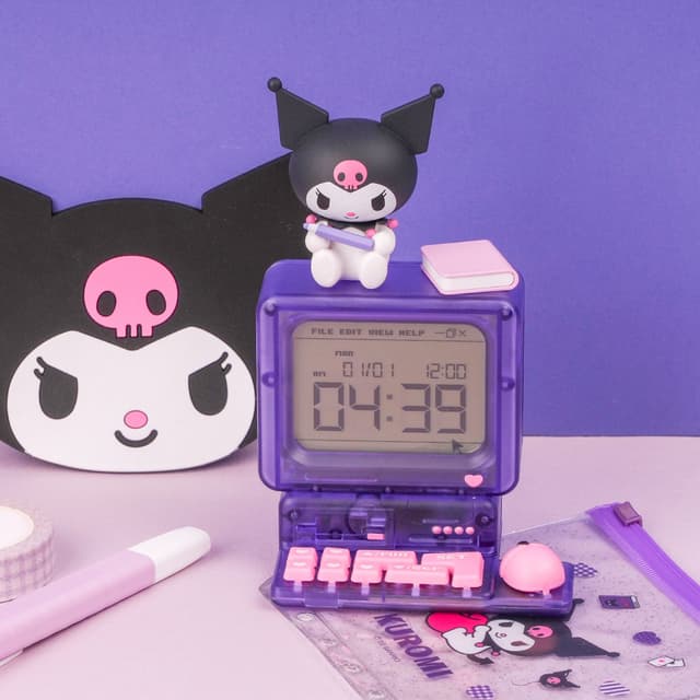 [サンリオ]クロミ レトロコンピューター卓上時計
