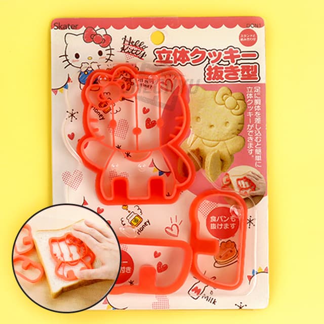 [サンリオ]ハローキティ 立体クッキー型 1