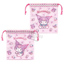 [クロミ]マイメロディ クロミ ポーチ型巾着 2P 5