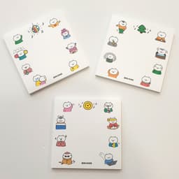 [ダルペーパー]ダルペーパー キャットライフ 3種メモパッド 1