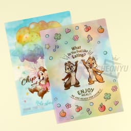 ディズニー チップ＆デール A4クリアファイル 4