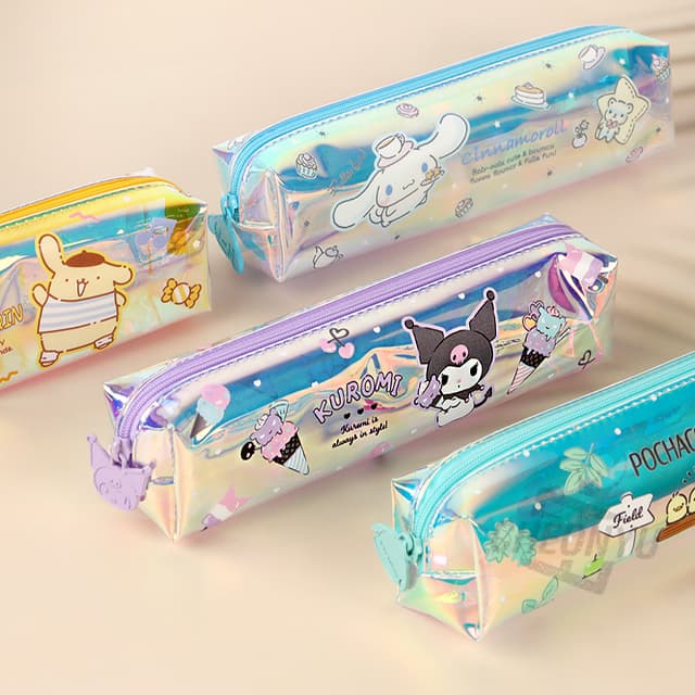 サンリオ ホログラム スリムスクエアペンケース 1