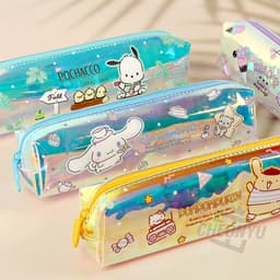サンリオ ホログラム スリムスクエアペンケース 5
