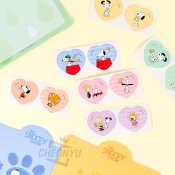 [ピーナッツ]スヌーピー ダイカット便箋 4