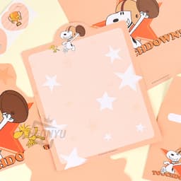 [ピーナッツ]スヌーピー ダイカット便箋 2