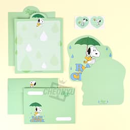 [ピーナッツ]スヌーピー ダイカット便箋 3