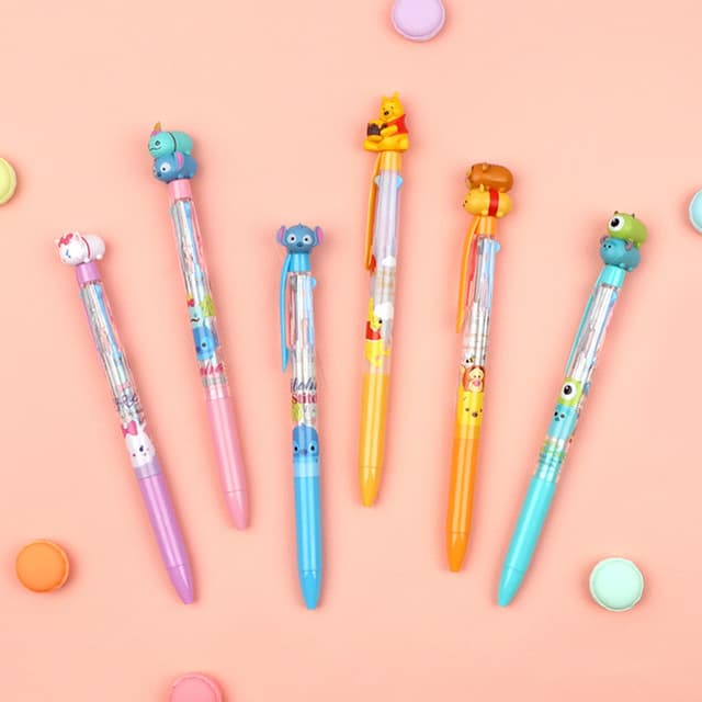 [ディズニー]ディズニー マスコットフィギュア 3色ペン E（6 option）