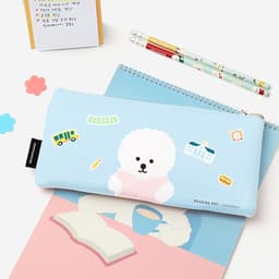 [ブックフレンズ]リーディングペット ふわふわスクエアペンケース 4