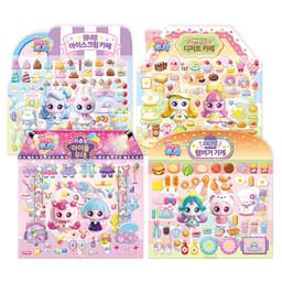 [キャッチ！ティニピン]シューティングスター キャッチ！ティニピン ごっこ遊びステッカー - ビンナピン アイスクリームカフェ 2