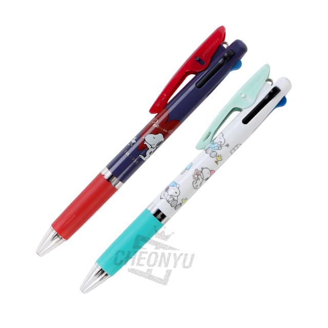 [ピーナッツ]スヌーピー ジェットストリーム 0.5mm 3色ボールペン