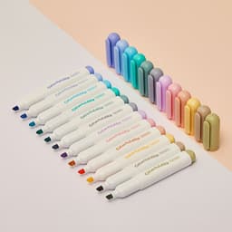 [モナミ]カラフルデイ蛍光ペン 6色セット 1