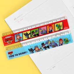[ブロスタ]ブロスタ 15cm 定規 (60本 1セット) 1