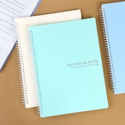 [アイビス]カラーPPスプリングクリアファイル(40P) (ランダム発送) 1