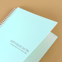 [アイビス]カラーPPスプリングクリアファイル(40P) (ランダム発送) 2