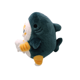[モフサンド]モフサンド サメコスチュームぬいぐるみ 25cm_チーズにゃん 3