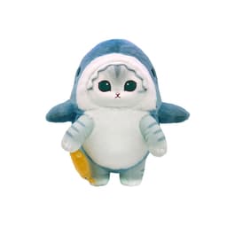 [モフサンド]モフサンド サメコスチュームぬいぐるみ 25cm_サバにゃん 1